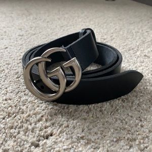 Authentic Gucci Marmont Thin Belt